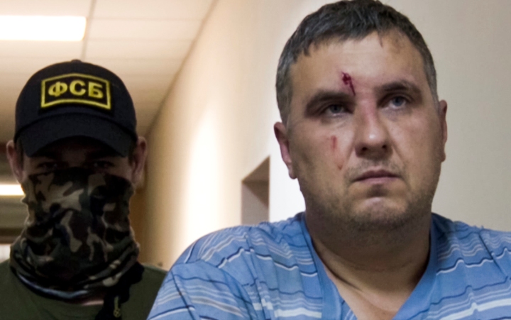 Yevgeny Panov, under arrest